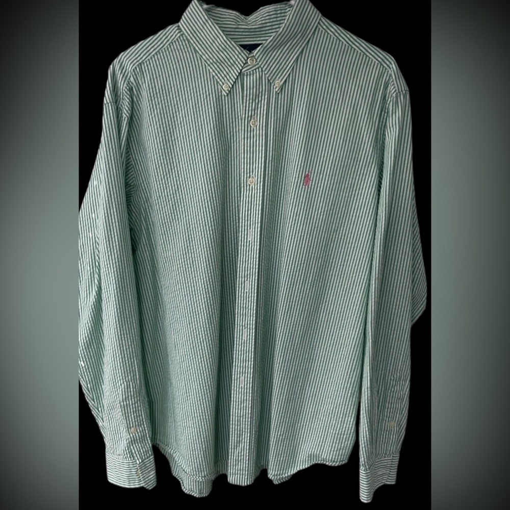 Ralph Lauren button down gently worn long sleeve